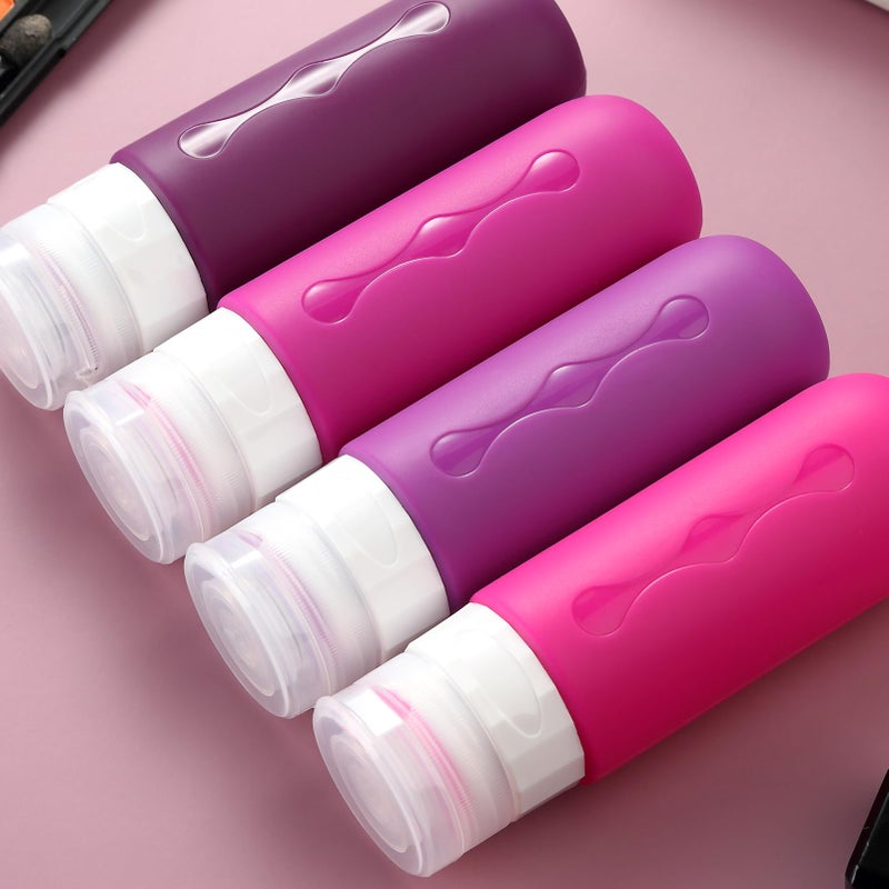 Gemice Travel Bottles for Toiletries Tsa Approved Size Containers BPA Free Leak Proof Tubs Refillable Liquid Accessories Cometic Shampoo and Lotion Soap - Image 5